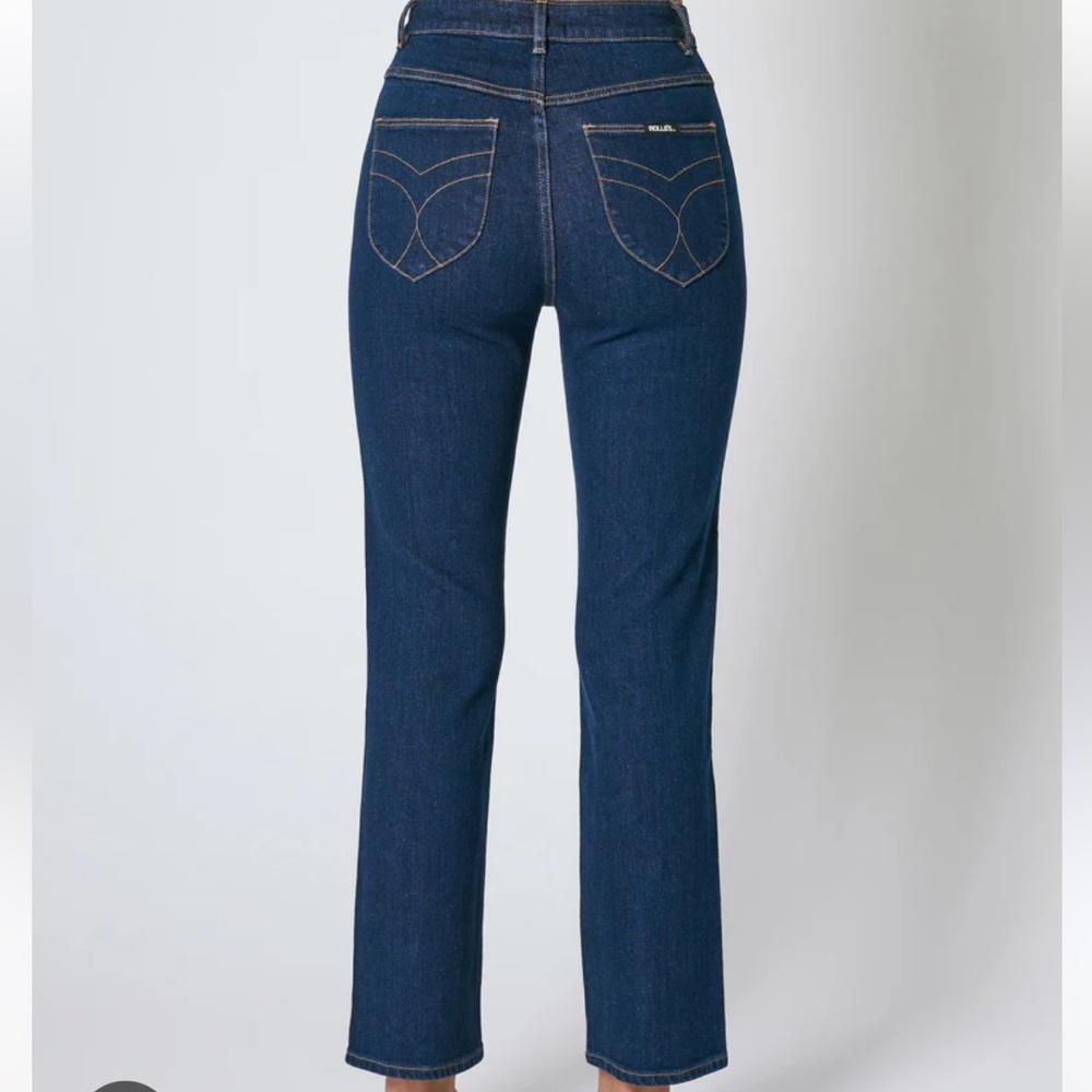 Rolla’s High Rise Straight Jeans